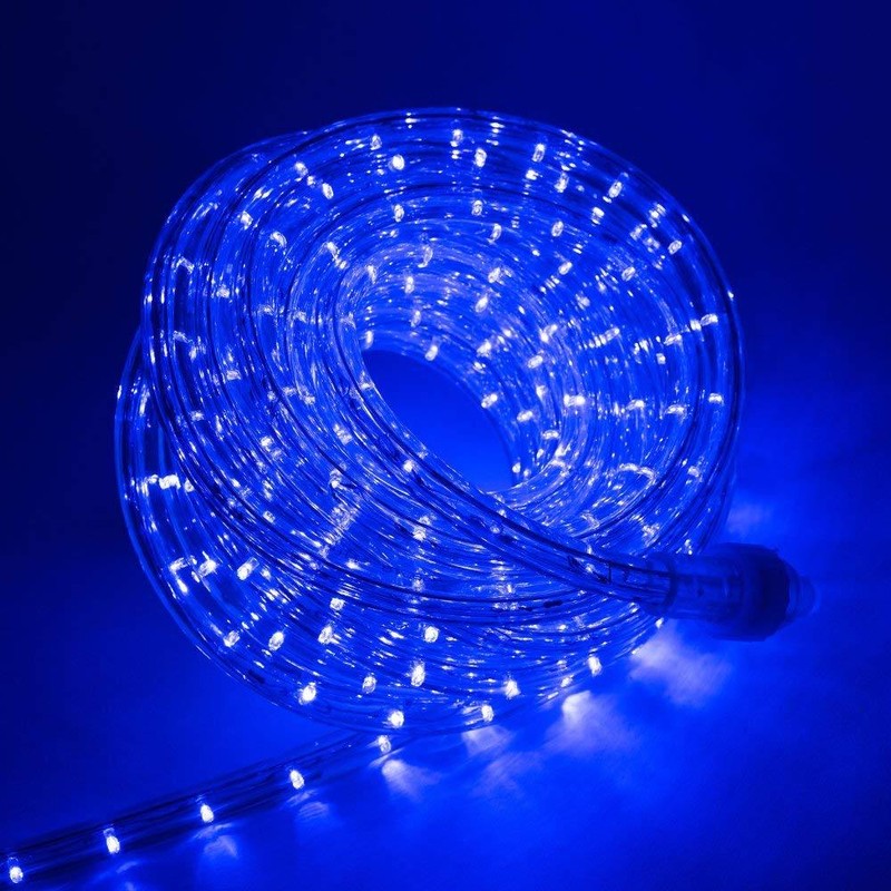 Assorted Sizes 10'- 300'FT Blue LED Rope Strip Light Connectable Indoor Outdoor gallery