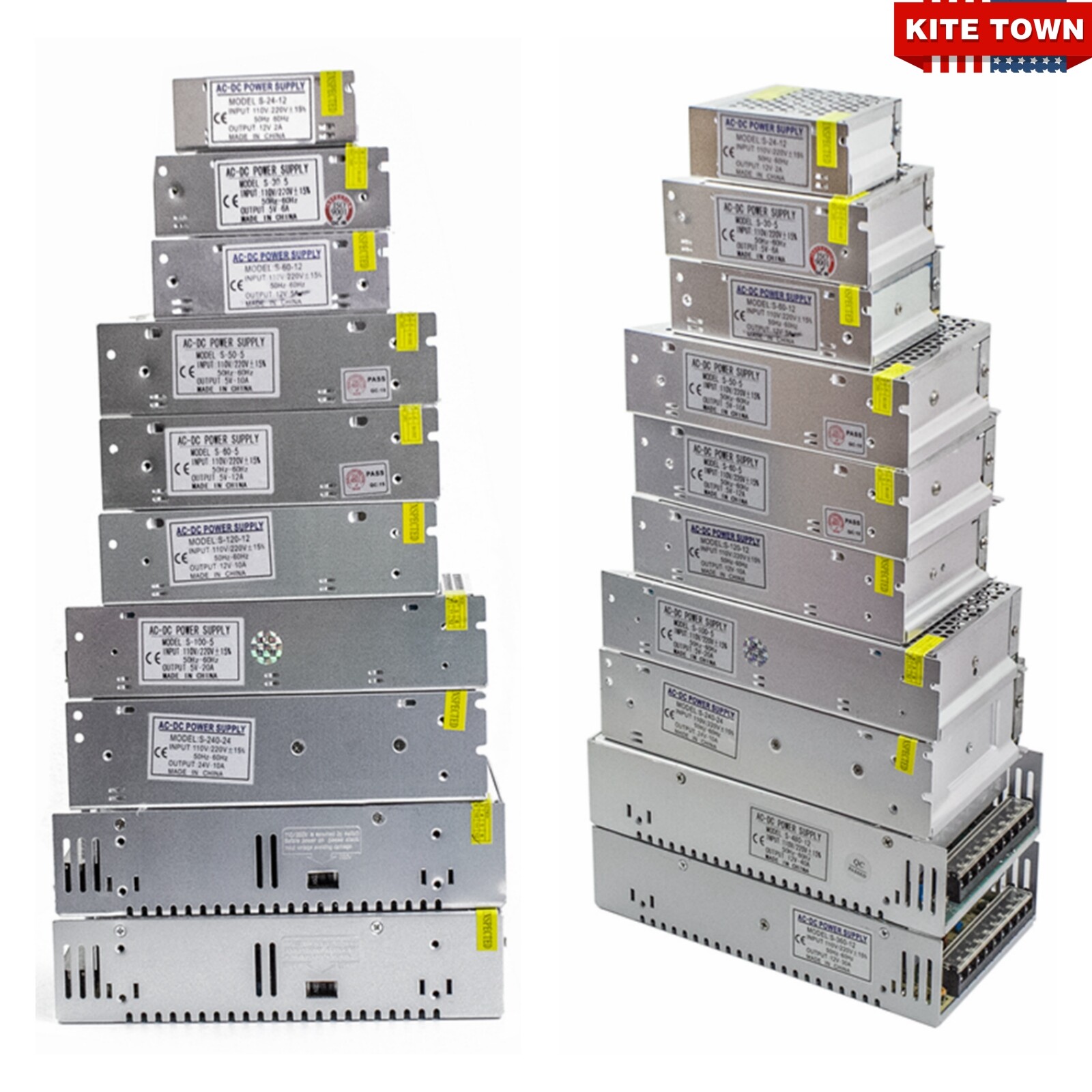 Switch Power Supply Transformer AC 110V To DC 12V/24V/5V Adapter For Led Strip gallery