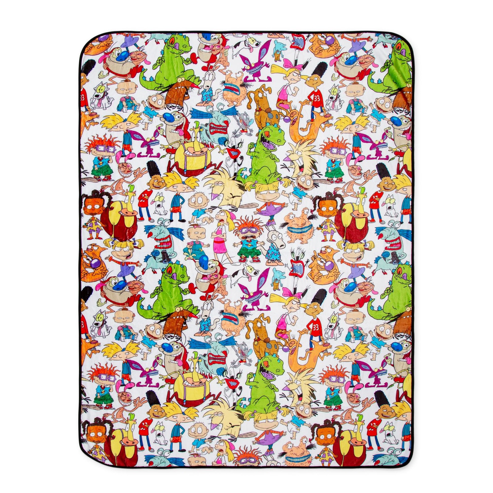 Nickelodeon Cartoon Collage Fleece Throw Blanket | 45 x 60 Inches gallery