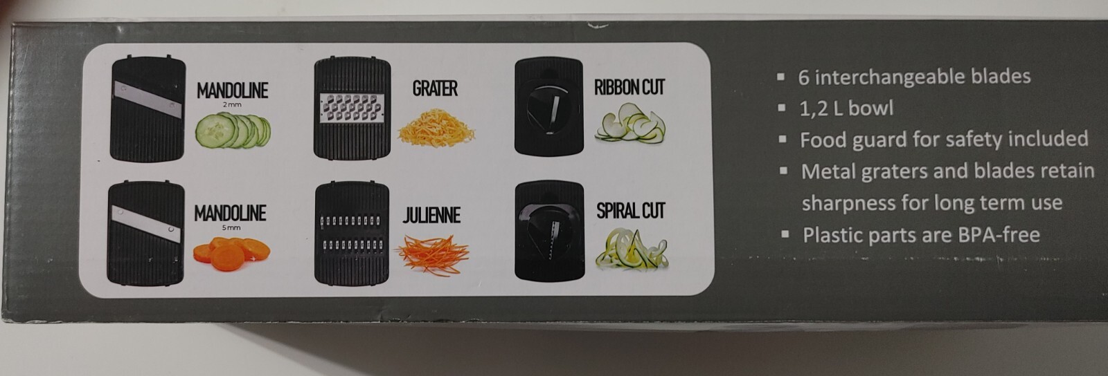 Fullstar Kitchen Innovation 6-in-1 Mandoline & Spiral Slicer gallery