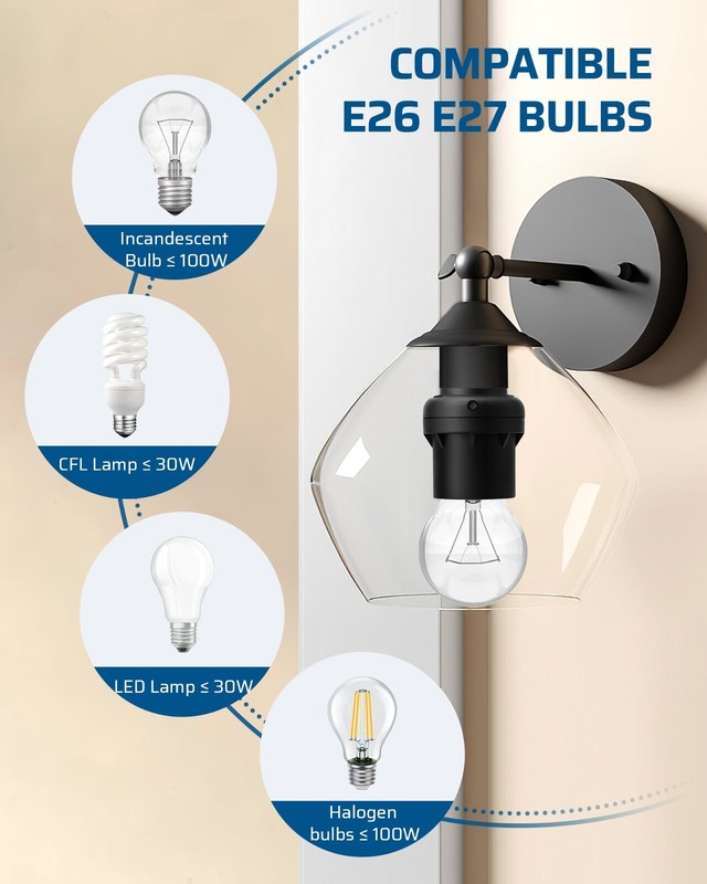 DEWENWILS 4 Pack Automatic Dusk to Dawn Light Bulb Sockets, Light Sensor Socket gallery