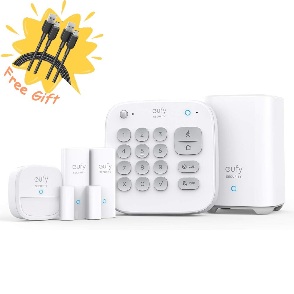 eufy 5-Piece Home Alarm Security System Kit Keypad Entry/Motion Sensor|Refurbish gallery