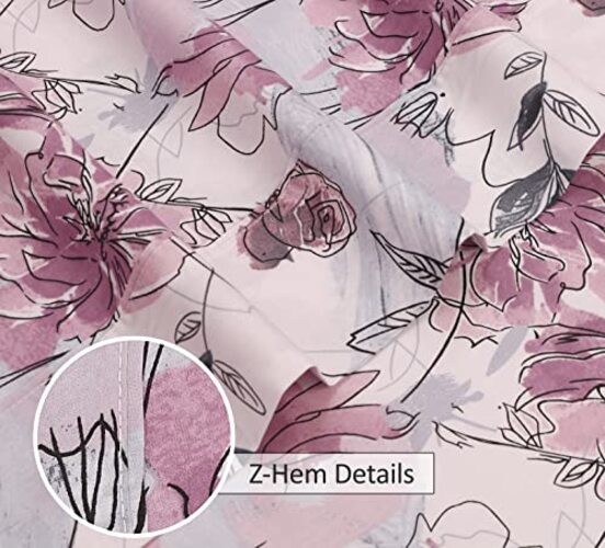 100% Cotton Percale Sheets Size – Crisp Cooling Bed Twin XL Lilac Floral gallery