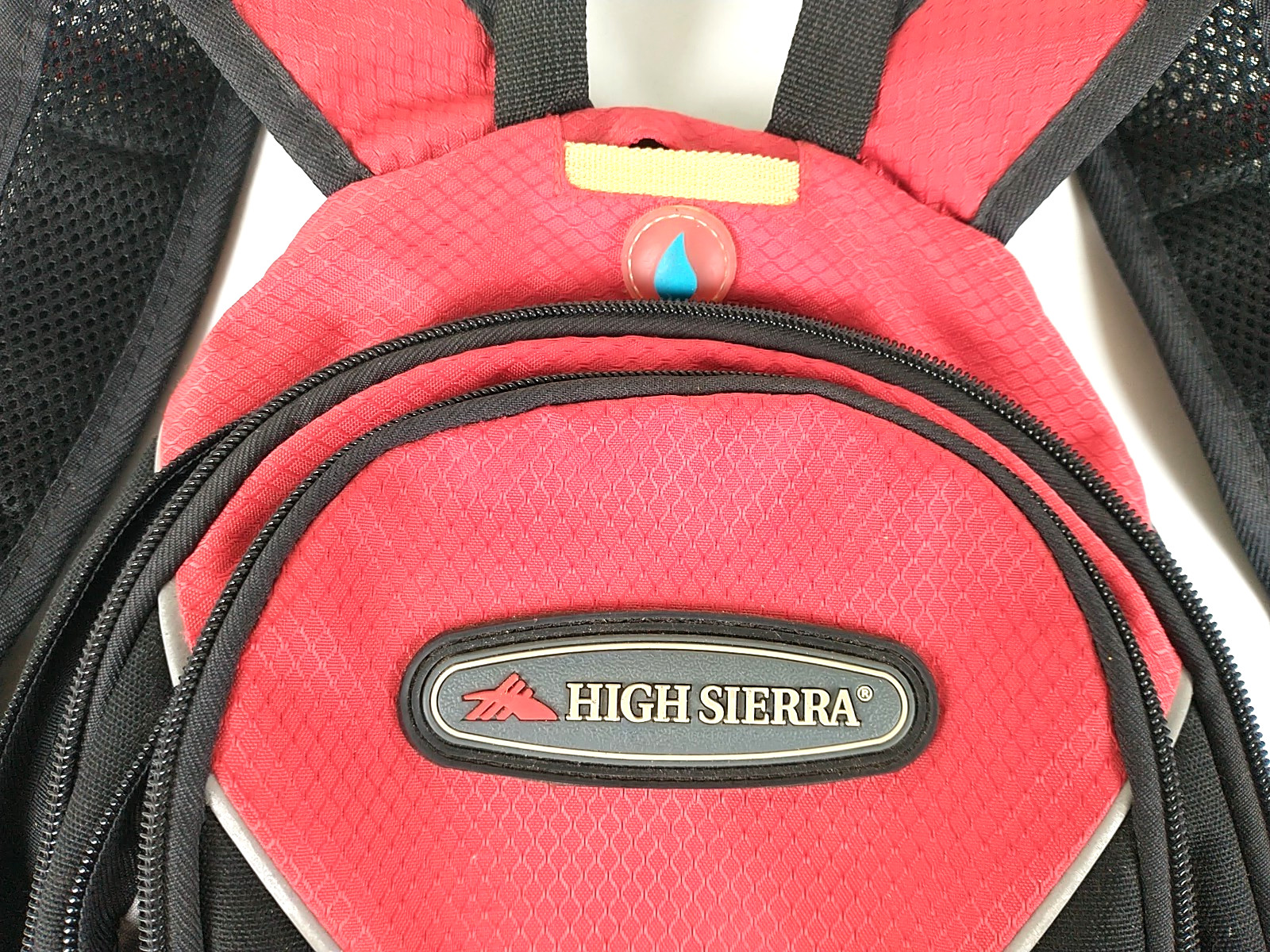 High Sierra Red Hydration Backpack Air Flo Support Back NICE 1084 2