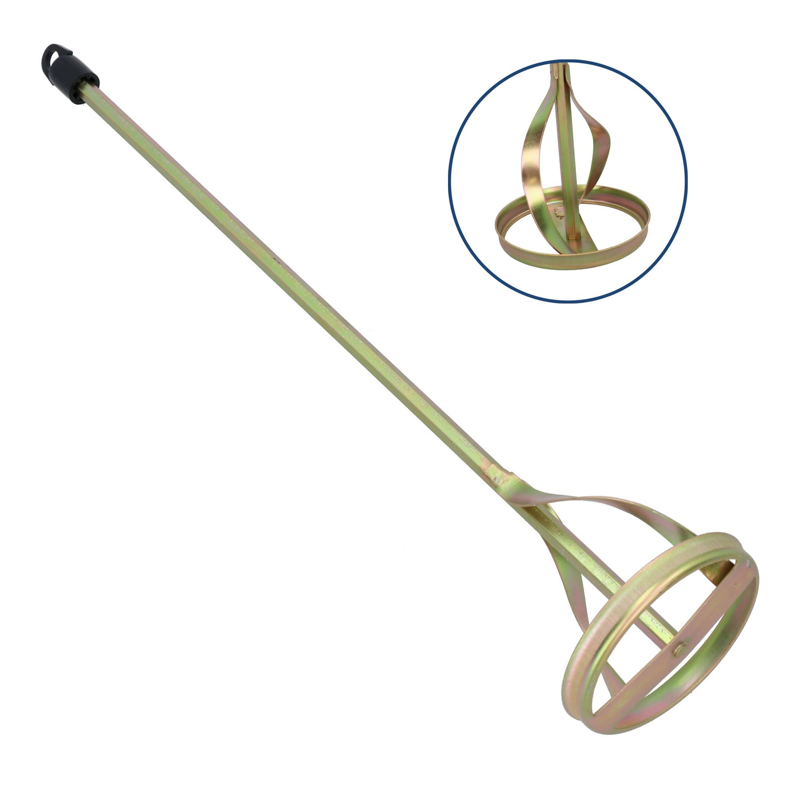 400mm Paint Stirrer Paddle Mixer for Mixing Paints Plasters Cement with Hex Head gallery