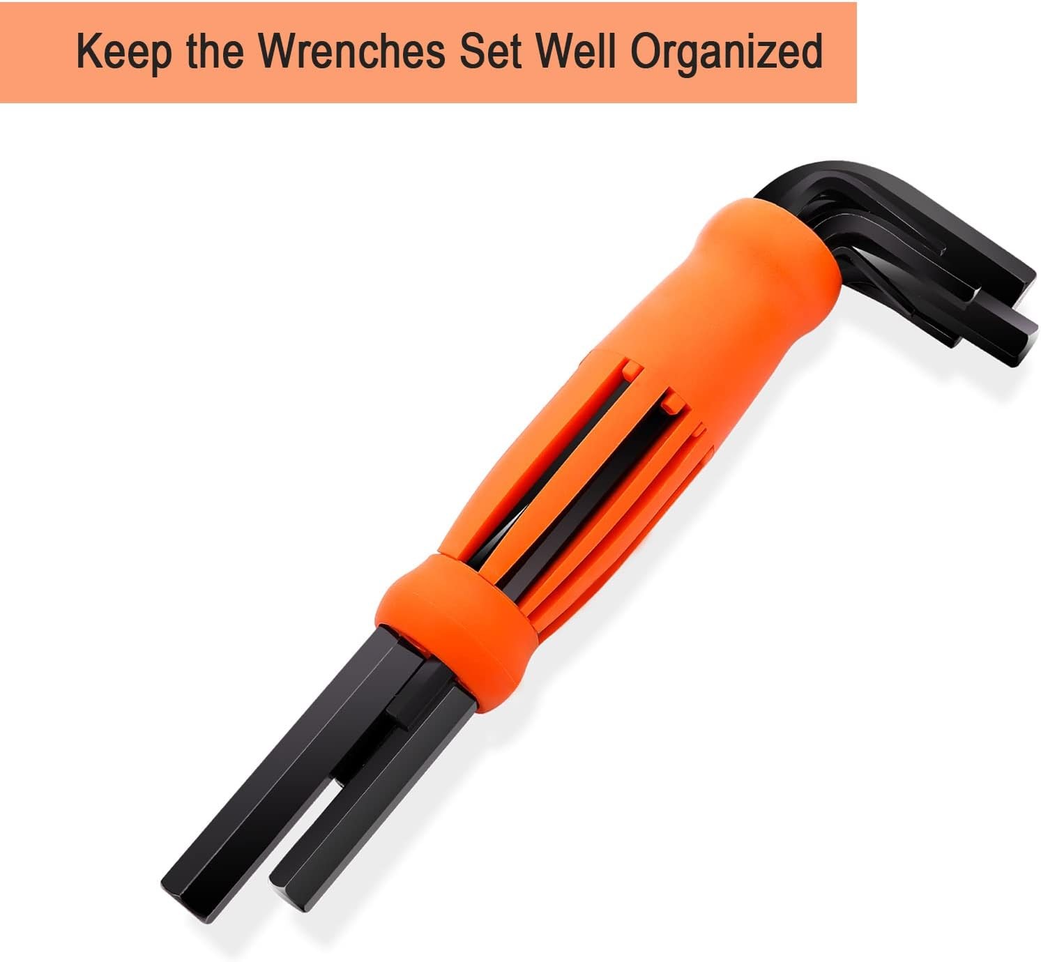 8 Piece Allen Wrench Set Metric Hex Key Set 2mm to 10mm Hand Tool KitX0 gallery