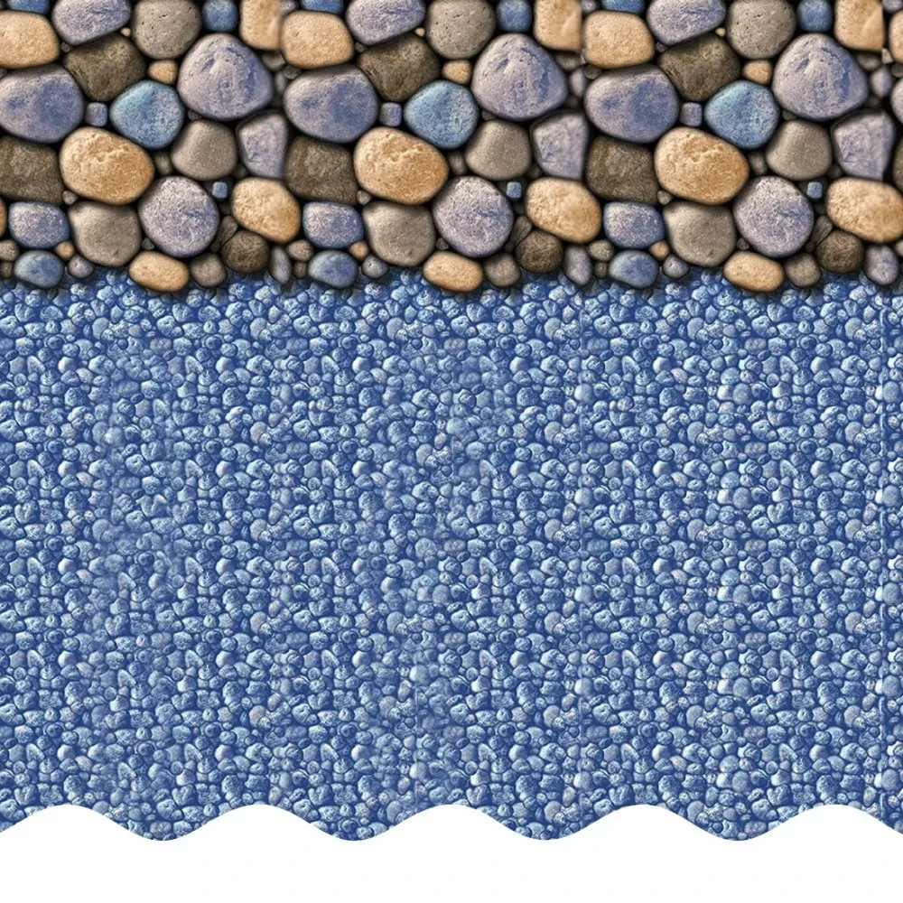 SmartLine Seaside Lagoon 25 Gauge Overlap Swimming Pool Liner - Choose Size gallery