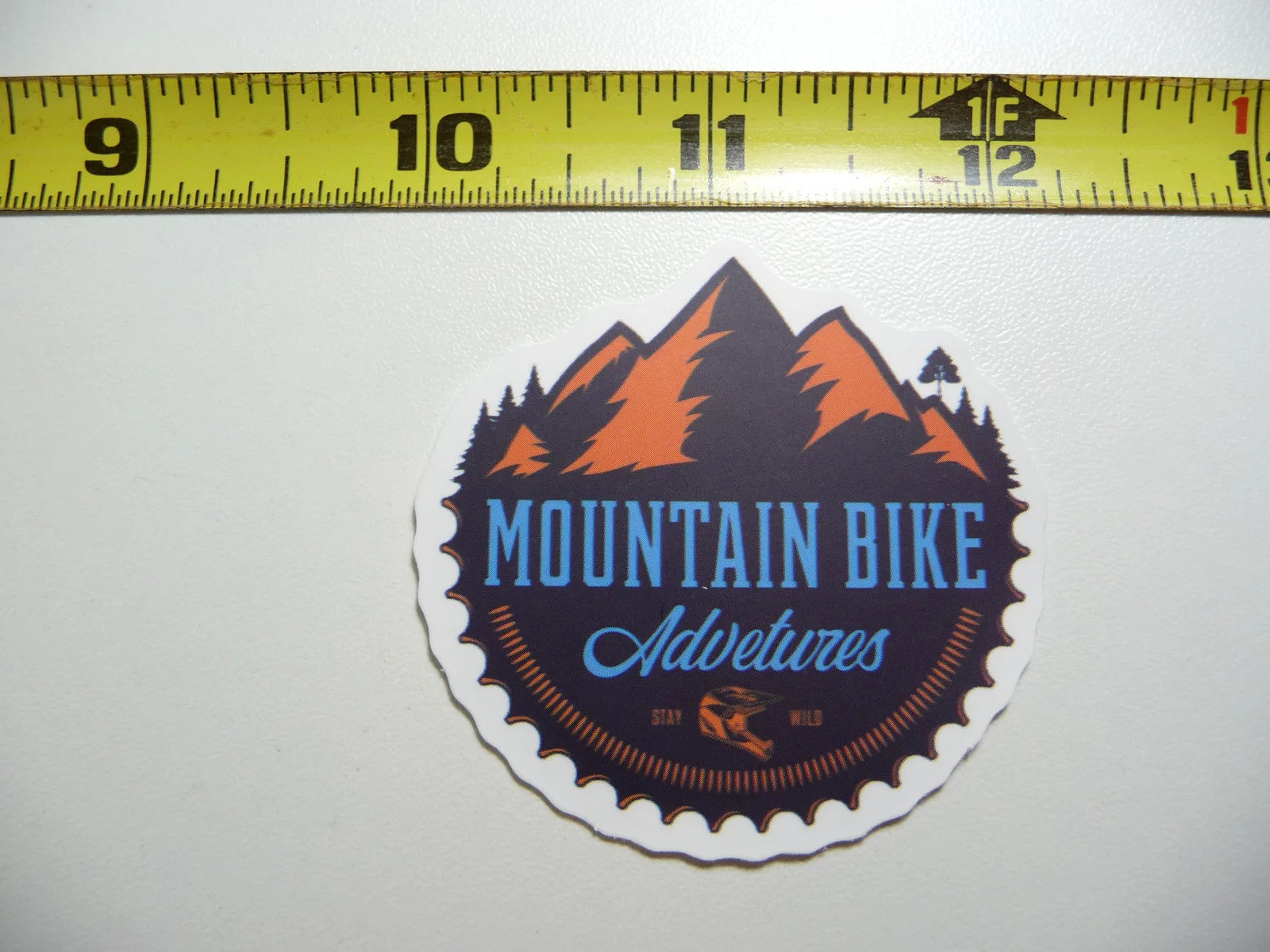 MTB MOUNTAIN BIKE ADVENTURES SMALL STICKER DECAL RIDE RIDER FUNNY gallery