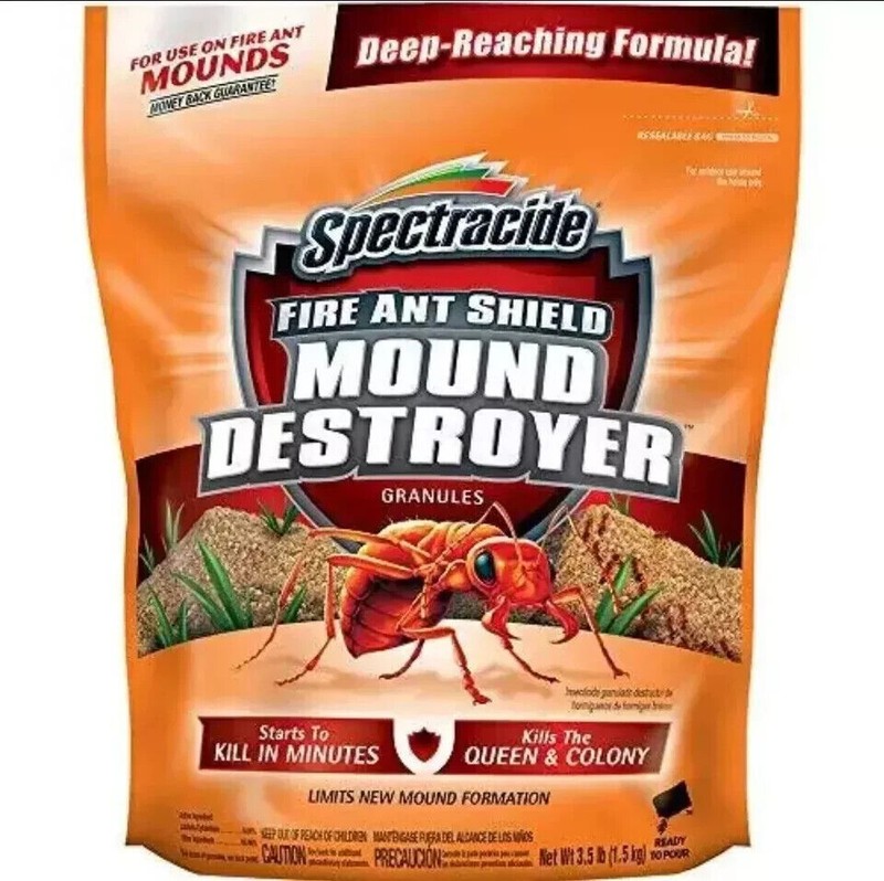(4) Spectracide Fire Ant Mound Destroyer Granules 14 lbs - (4 X 3.5lbs) HG-96470 gallery