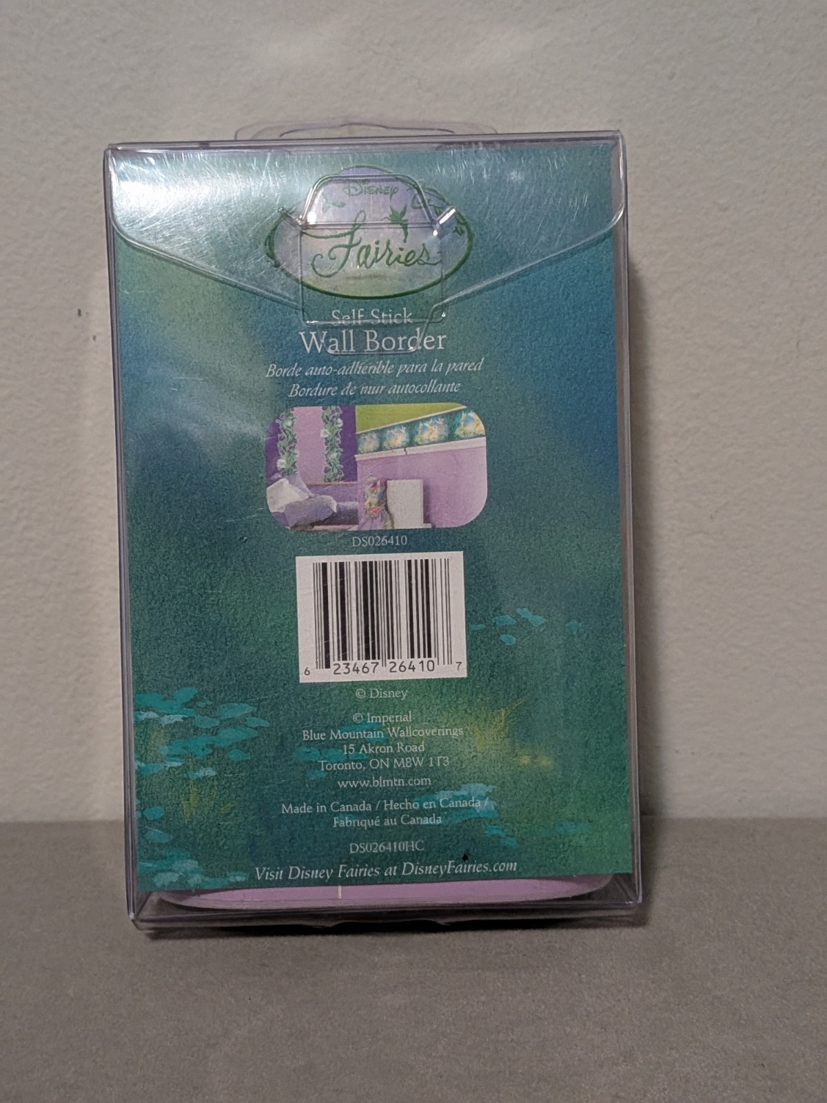 Disney Fairies Tinkerbell Self Stick Wall Boarder Decor 15’x 5” NEW IN PACKAGE gallery