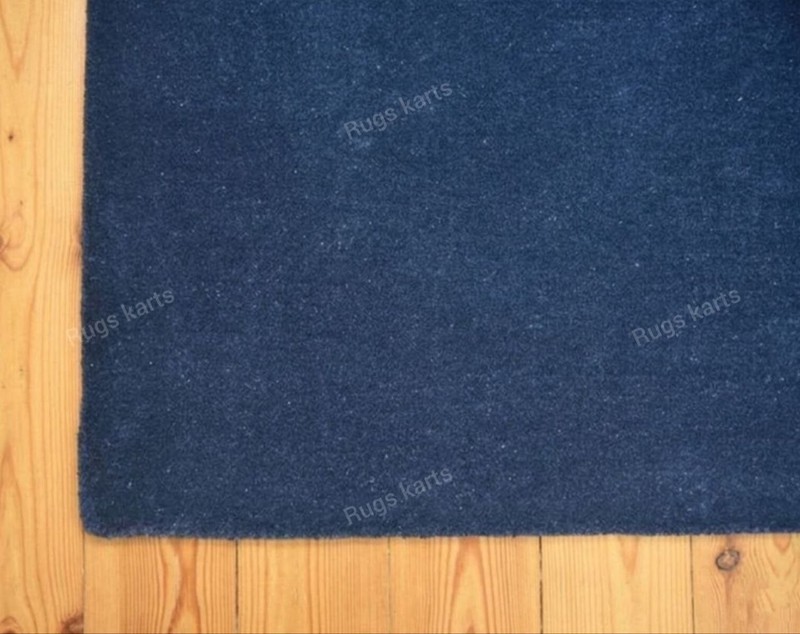 Imperial Blue Luxury Solid Rug gallery