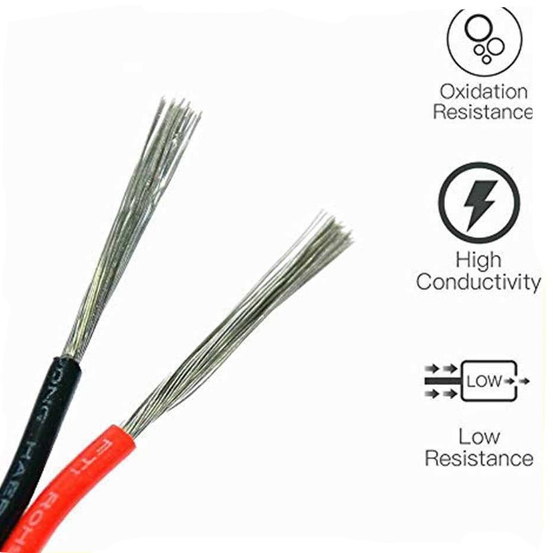 2 Pin Extension Cable Connector Wire Cord For Single LED Strip Light 3528 5050 gallery
