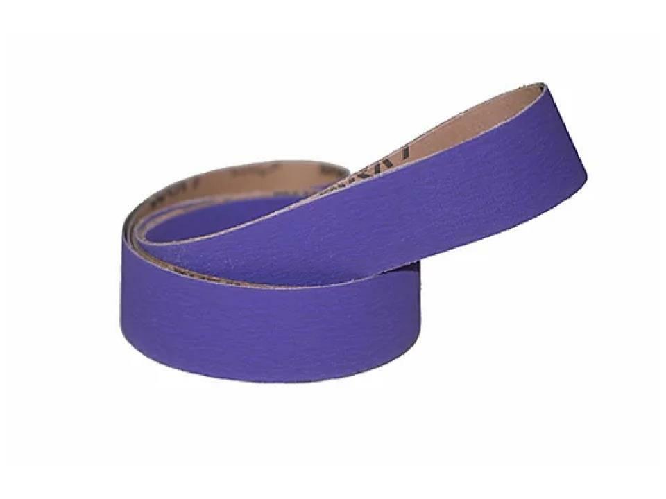 2X72 Premium High Performance Purple Ceramic Sanding Belts Metal Grinding 3Pk gallery
