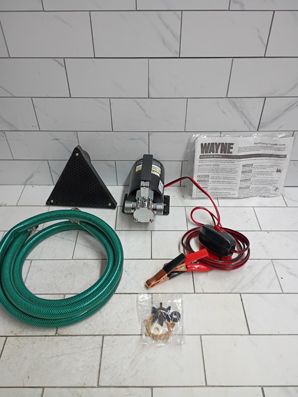 Wayne PC1-12V Multi-Use Pump Transfer 350 Gallons Per Hour 57716-WYN1 Open Box gallery