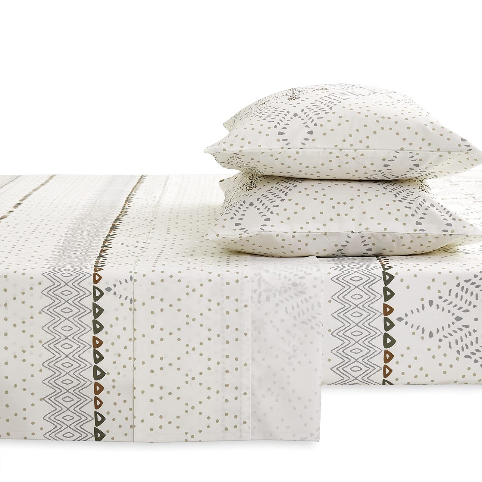 Wake In Cloud-Boho Bed Sheets, 4-Piece Sheet Set, Bohemian Chic Western gallery