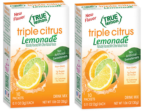 True Lemon Triple Citrus Lemonade Drink Mix 2 Pack gallery