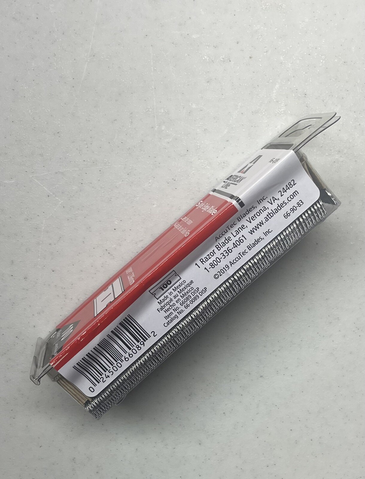 Single Edge Razor Blades 100 Pack Heavy Duty Industrial Grade FREE SHIPPING !! gallery