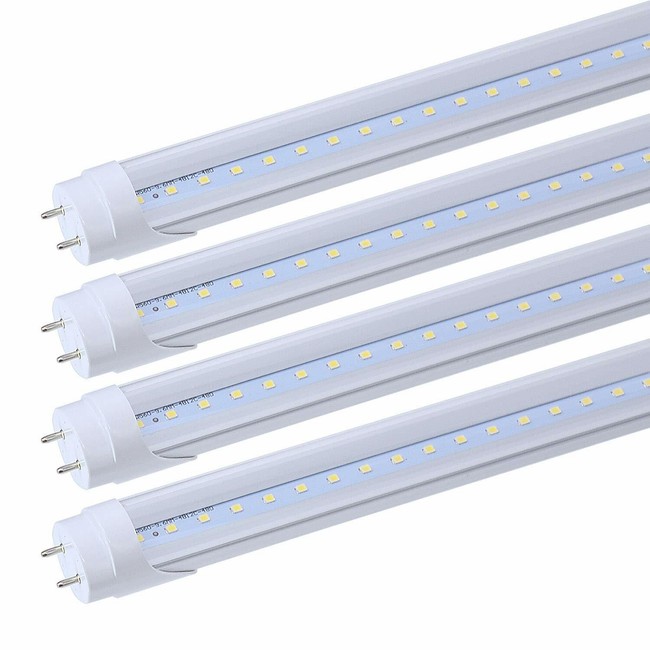Ballast and Ballast Bypass, 22W=60W, 6500K Cool White, 4FT T8 LED Tube Light gallery