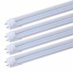 Ballast and Ballast Bypass, 4FT T8 LED Tube Light, 22W=60W, 6500K Cool White
