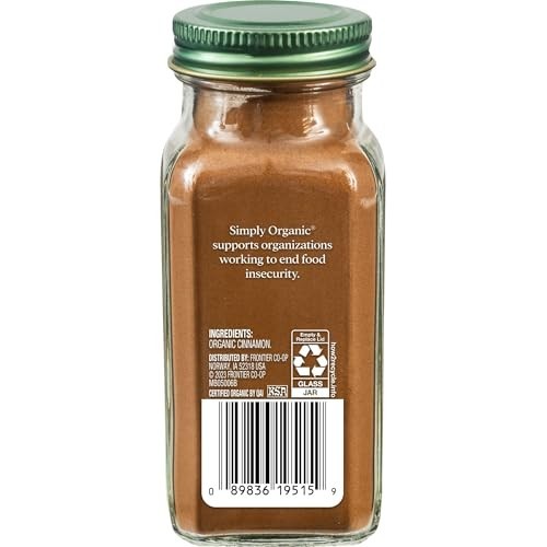 Simply Organic Organic Ground Ceylon Cinnamon, GMO Free 2.08 oz Bottle gallery