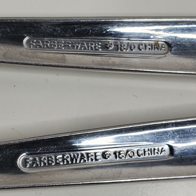 Salad Fork Farberware 2 Count Flatware 6.75 inch Stainless 18/0 gallery