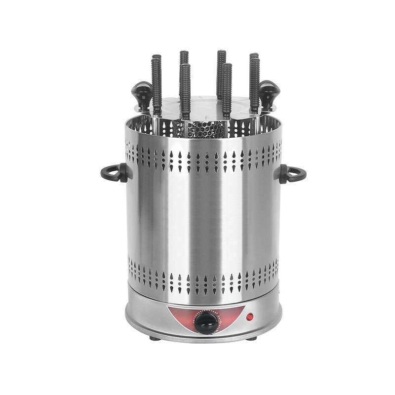 Electric Automatic Rotating Skewers Machine With 6/8/10 Forks Stainless Steel gallery