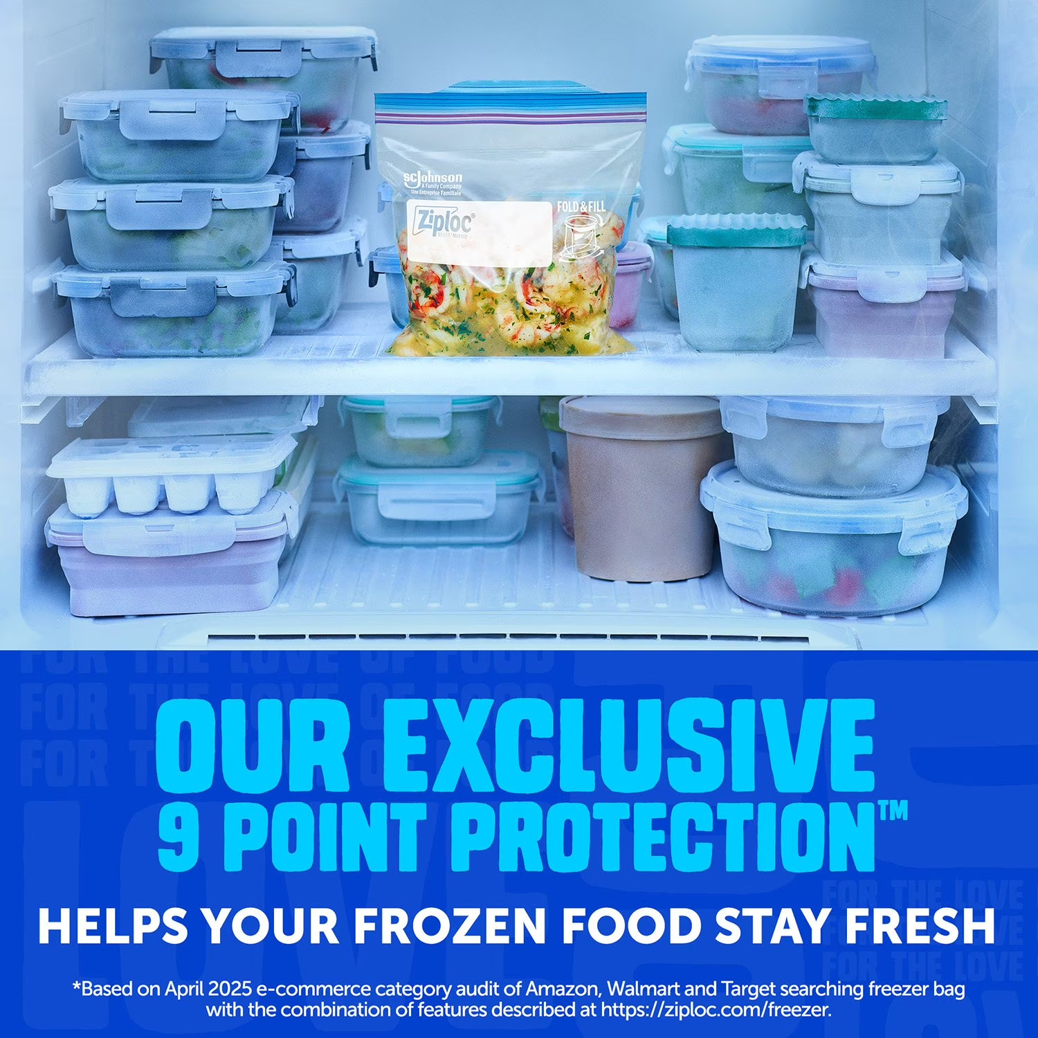 Ziploc Double Zipper Quart Freezer Bags (216 Bags) FREE SHIPPING. gallery