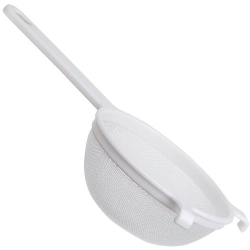 Plastic Nylon Mesh Strainer Colander with Handle, 6.50", Fine Mesh Kitchen Sieve gallery