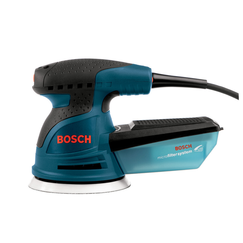 Bosch ROS20VSC-RT 2.5 Amp 5" Palm Random Orbit Sander Kit Certified Refurbished gallery