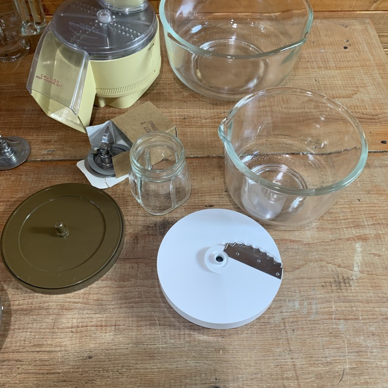 Vintage OSTER Regency Kitchen Center with Attachments gallery