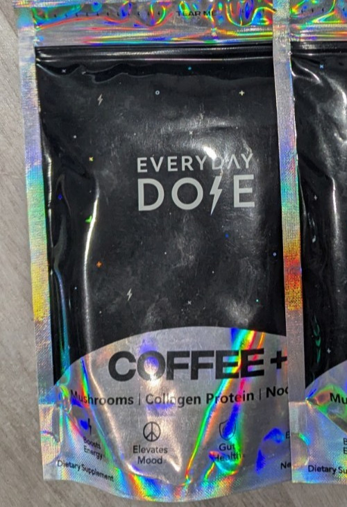 (1)Everyday Dose Coffee+ 7.4oz 1 Pack – EVERYDAY DOSE Mushroom Collagen Protein. gallery