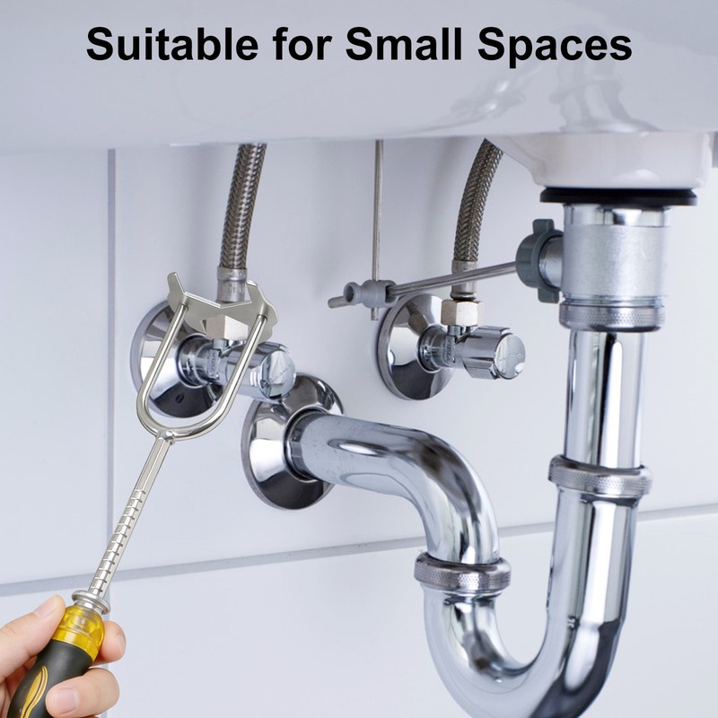 Telescopic Multi Function Sink Wrench Faucet Basin Installer Plumbing RepairTool gallery