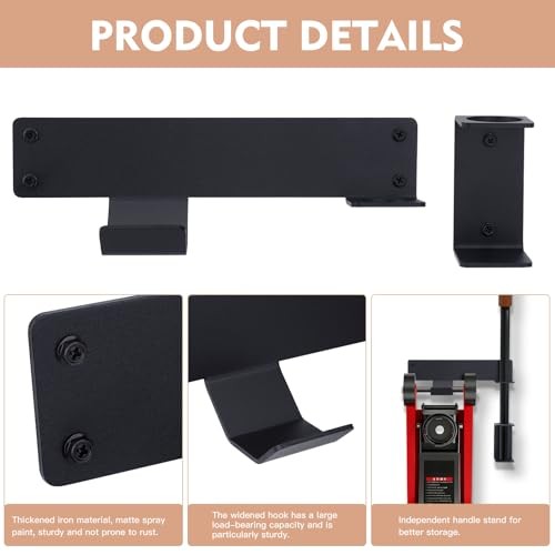 Jack Stand Wall Mount,Floor Jack Wall Mount Organizer Brackets, Truck gallery