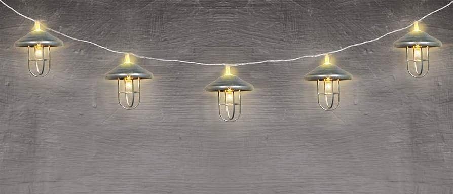5.4 Ft Amscan LED Metal Cage Lights For Indoor Use Only gallery