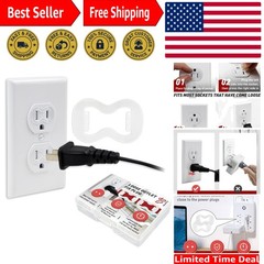 Durable 15-Pack Loose Outlet Fix Plug – Ensures Safe Power Connections, 110V