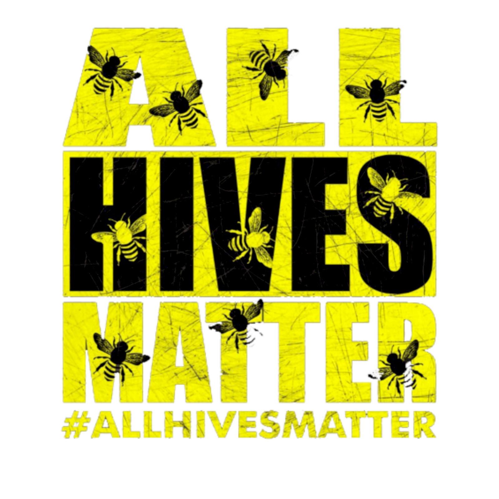 ALL HIVES MATTER Sublimation Print Ready to Press, Heat Transfer PICK YOUR SIZE gallery
