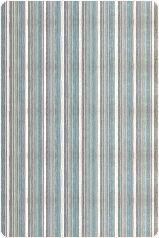 SOFT & WARM STRIPED ALPACA LLAMA WOOL THROW BLANKET 95"x67" QUEEN GREEN gallery