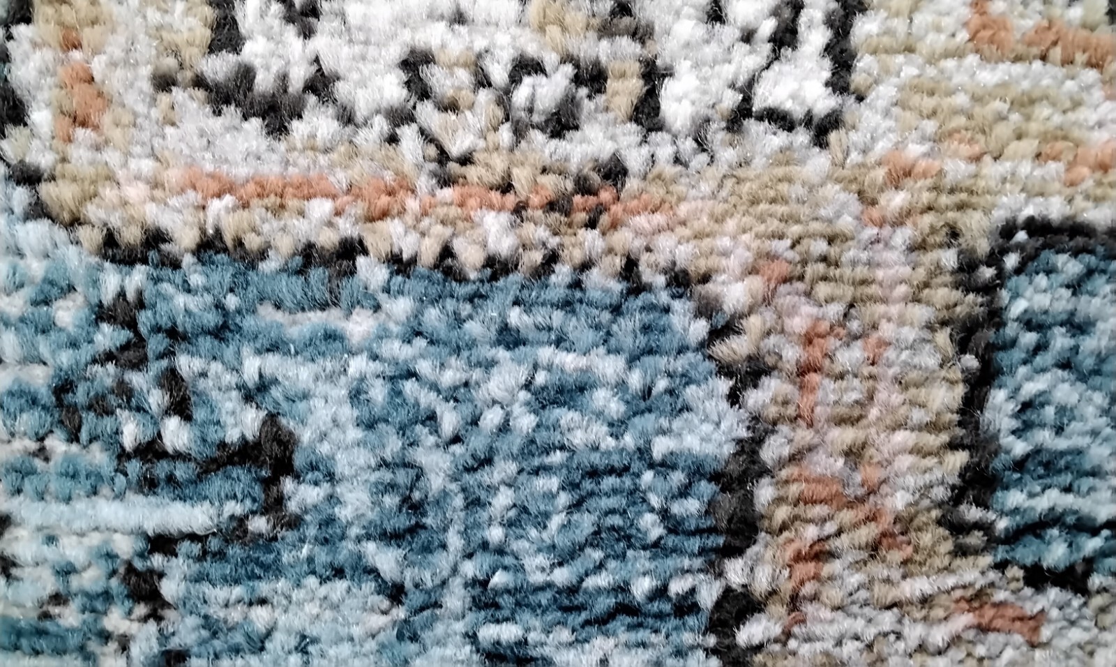 BLUE / RED 8' X 10' Missing Thread Rug, Reduced Price 1172722372 SHV797M-8 gallery