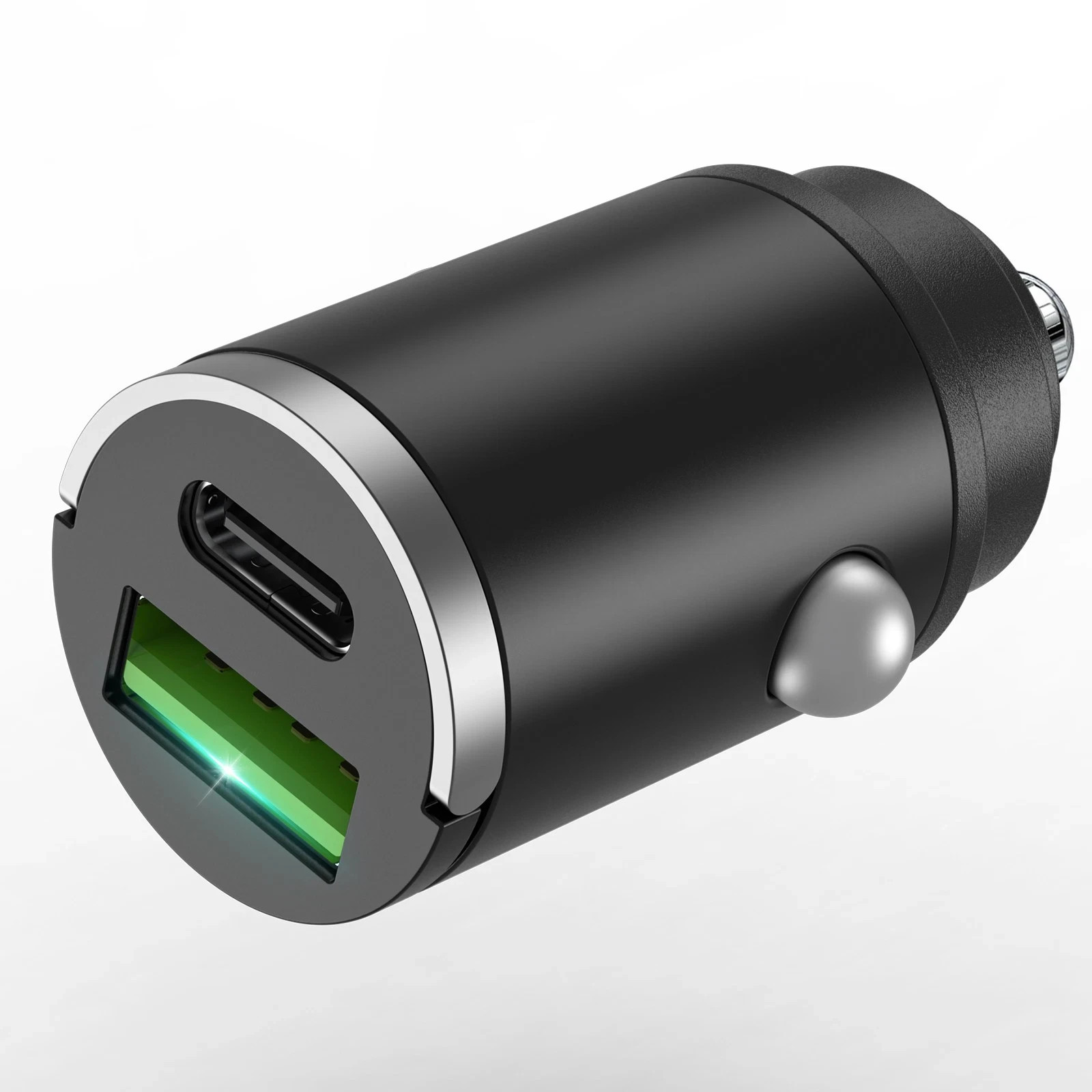 60W Fast Car Charger 2-in-1 USB C PD & USB Port, Cigarette Lighter Adapter gallery