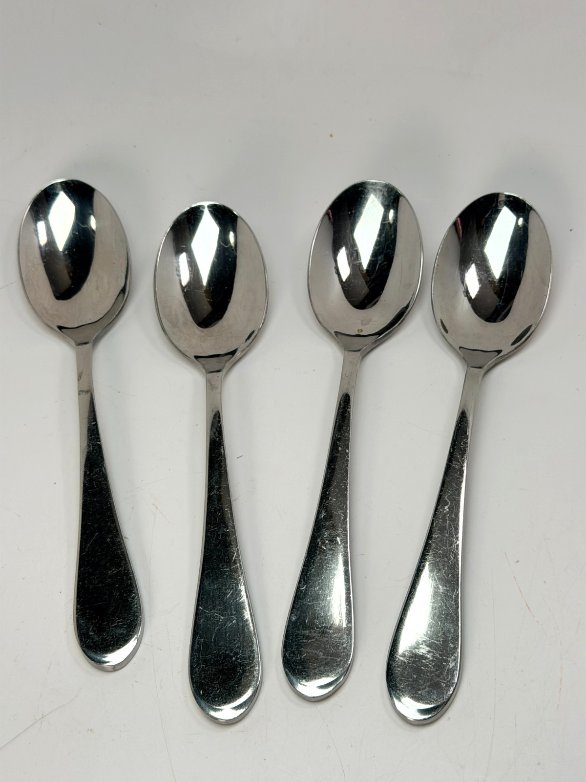 Oneida Stainless Flatware ICARUS (GLOSSY) Soup Spoon Set of 4 89-203, 7 7/8" gallery