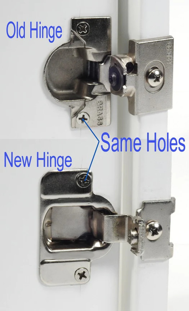 Grass 830-33 Replacement Hinge - Sold in Pairs -Direct fit Replacement - NEW - E