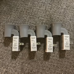 Bath & Body Works Gray Flare Wallflowers Fragrance Plug-In Diffuser – Pack of 4