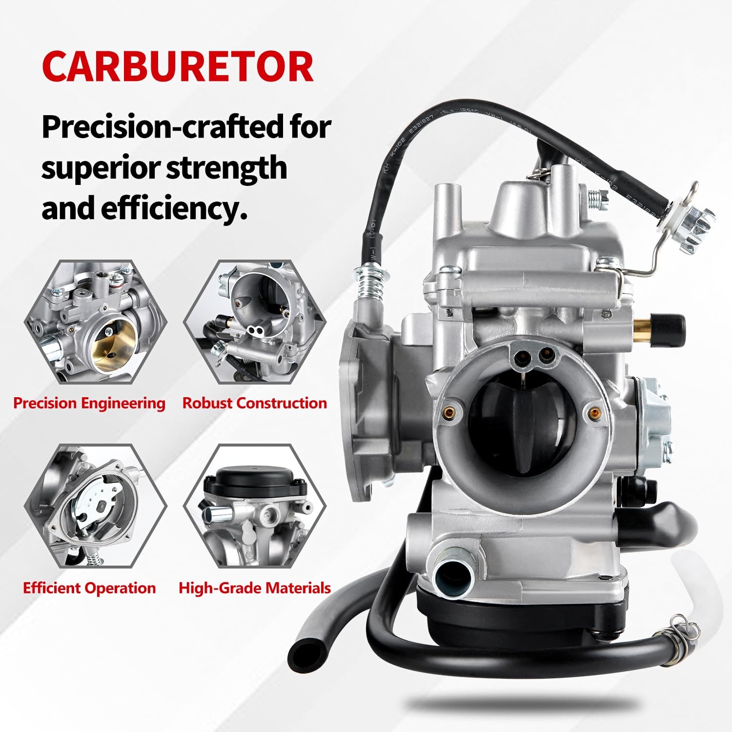YFM400 Carburetor Fits for Yamaha 20002006 Big Bear YFM 400,Kodiak 400,200720... gallery