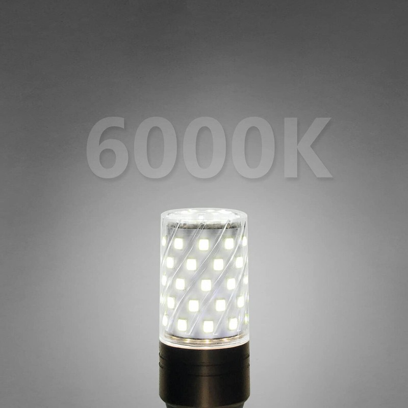 16W E12 LED Corn Bulb Light 6000K Candelabra Ceiling Fan Lamp Daylight White gallery