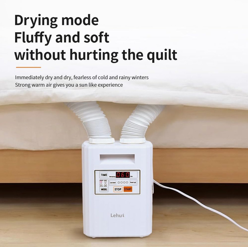 Portable Blanket Warmer - Fast Heating Air Dryer with 4 Temperature Settings gallery