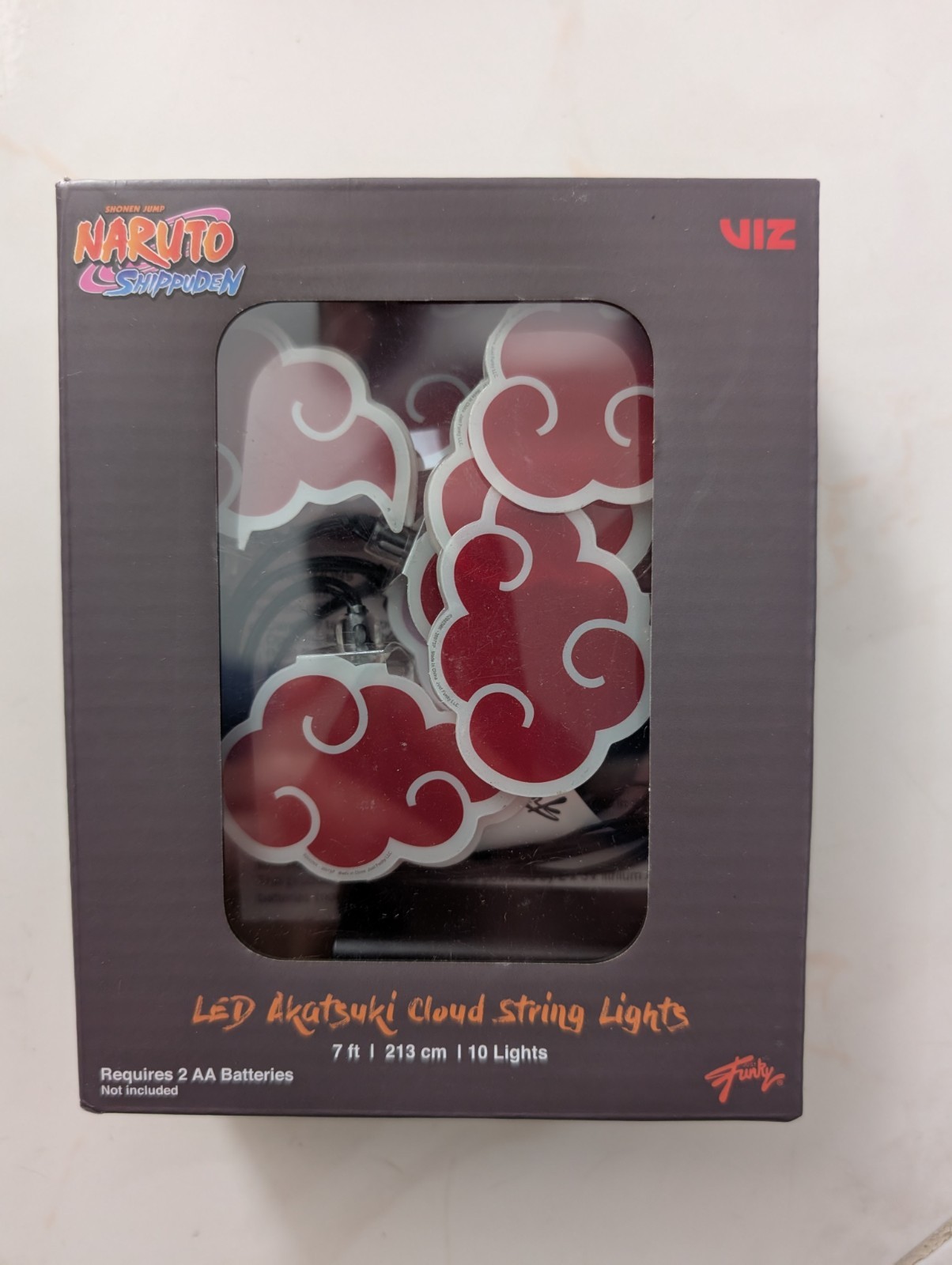 Naruto Shippuden Akatsuki Cloud LED String Lights 7FT – Just Funky | New gallery
