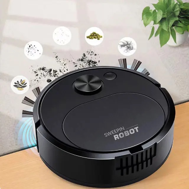 Robot Vacuum Cleaner Sweep 3 in1 Wet Mopping Floors Smart Home Sweeping Cleaning gallery