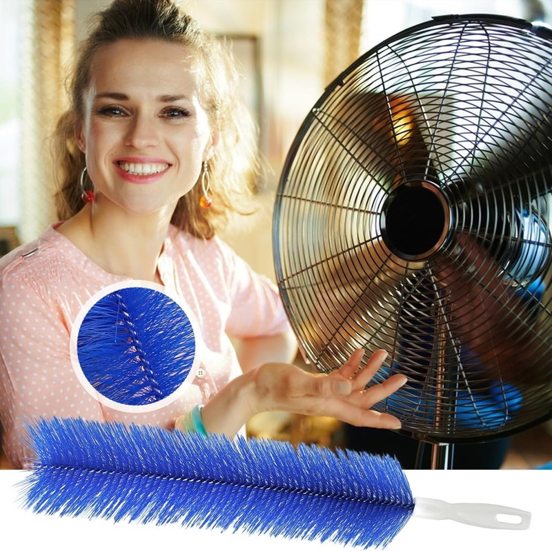 3-Pack Bendable Fan Cleaning Brush – Reusable Microfiber Duster for Fans&Curtain gallery