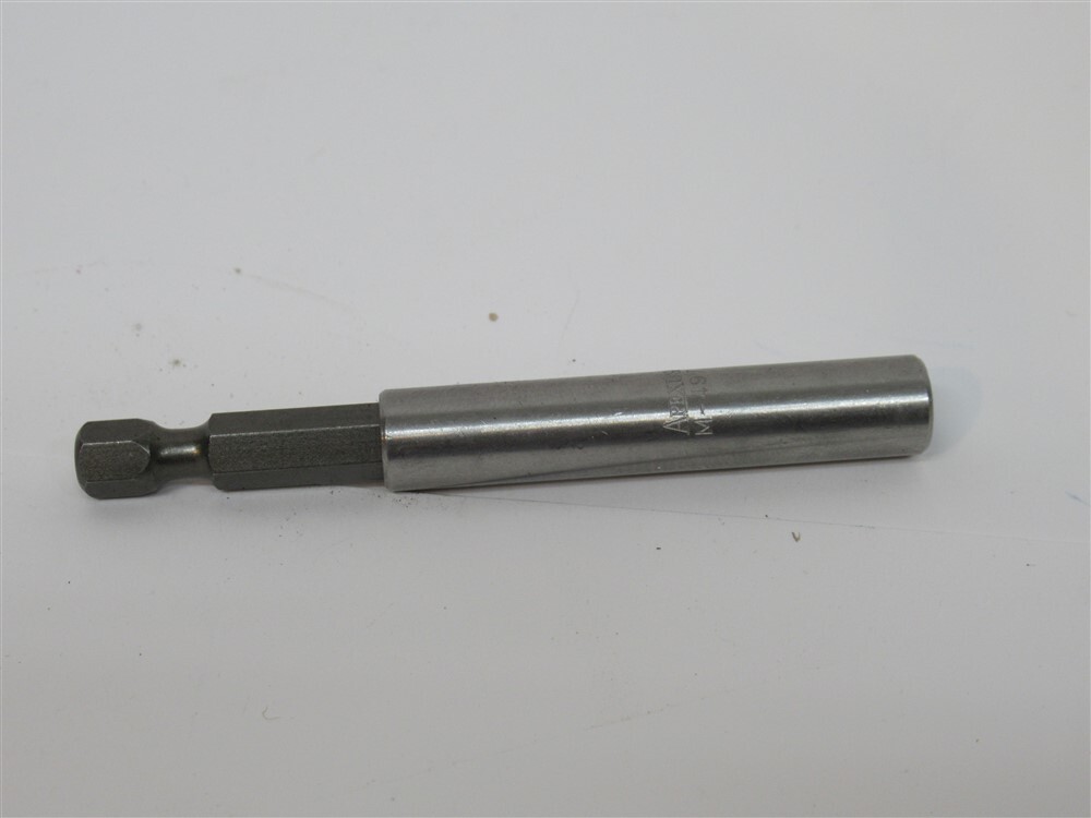 Apex M-497, 1/4" Magnetic Hex Power Drive Bit Holder for 1/4" Hex Insert 3-1/8" gallery
