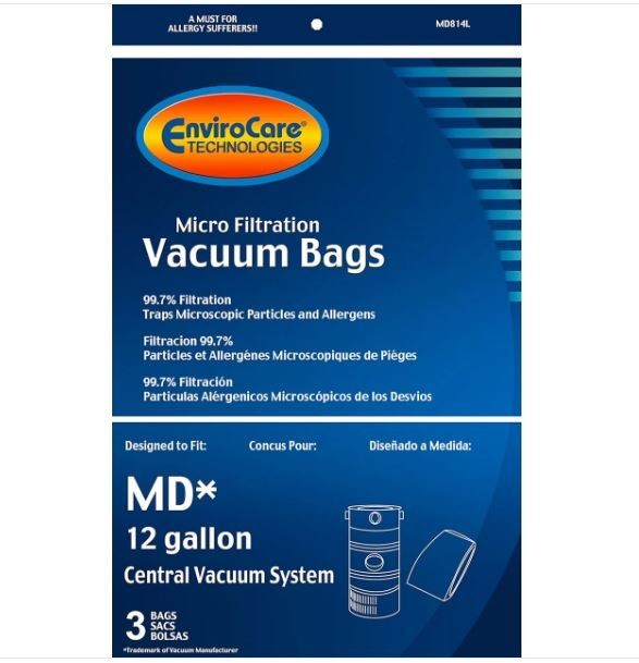 Modern Day Central Vacuum Bags 12 gallon (6 Bags) OPEN STOCK gallery